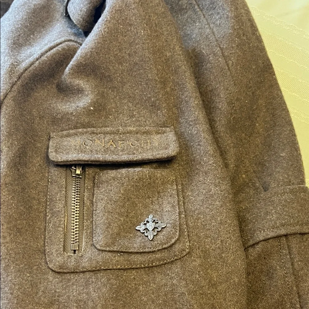 Men's Brown Military Style Jacket size 38